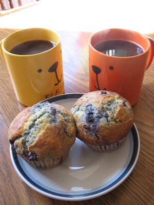 coffees and muffins